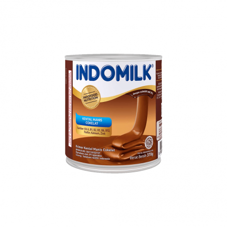 Indomilk - Susu Coklat Kaleng 370Gr